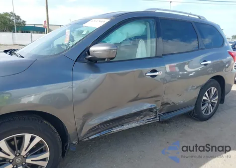 2017 Nissan Pathfinder Sl z USA, uszkodzony, nr VIN 5N1DR2MN3HC649547
